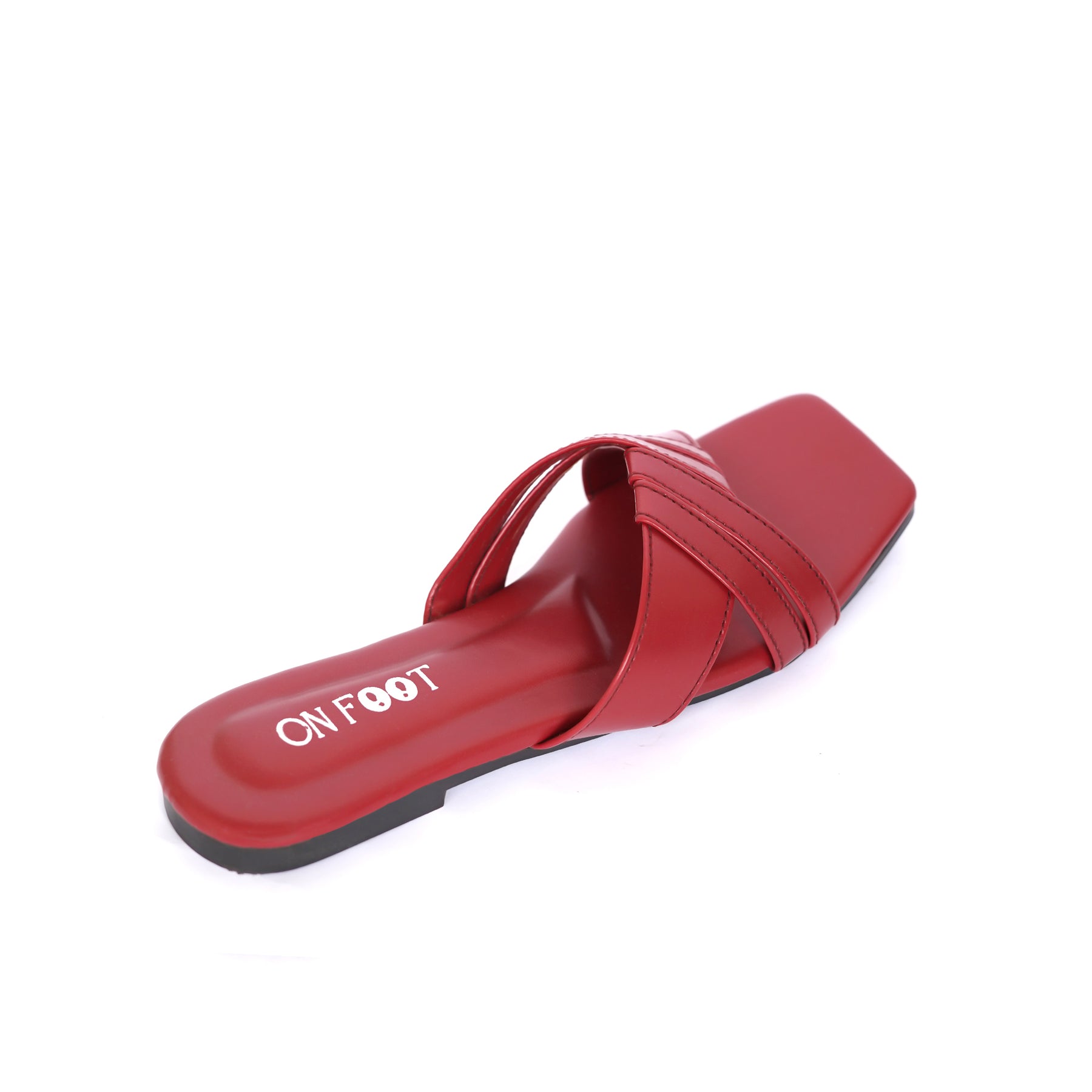 Radiant Step criss-cross flat slippers by ON FOOT - view 9