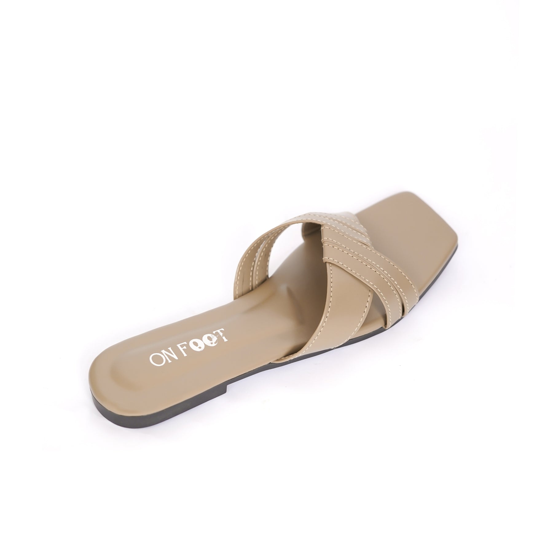 Radiant Step criss-cross flat slippers by ON FOOT - view 8