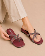 Crystal Cross Strap