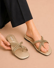 Crystal Cross Strap