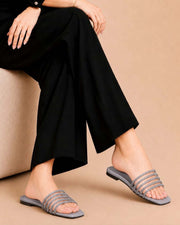Daily Step elegant women's flat slippers by ON FOOT - view 6