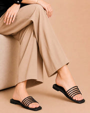 Daily Step elegant women's flat slippers by ON FOOT - view 9