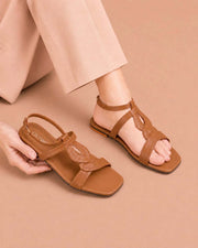 Noir Wave Ankle Strap