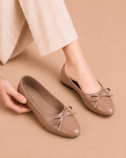 Classic Bow Ballet - Mustard