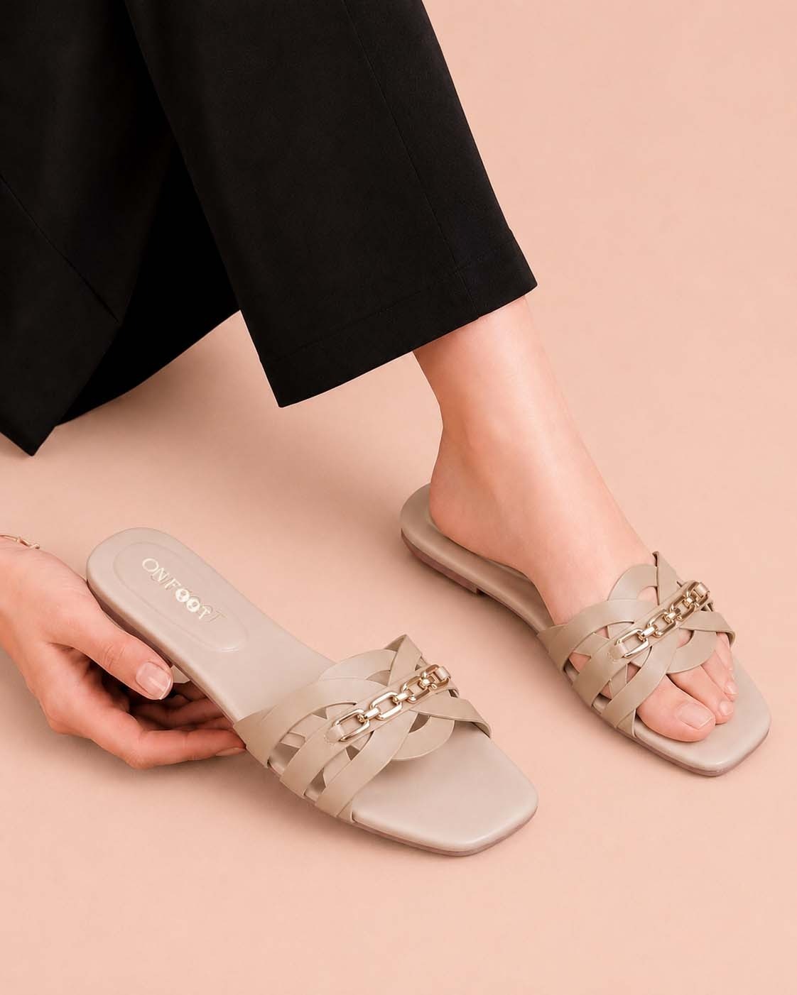 Ruby Chain Cross Slides