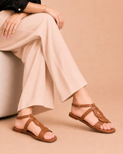 Noir Wave Ankle Strap