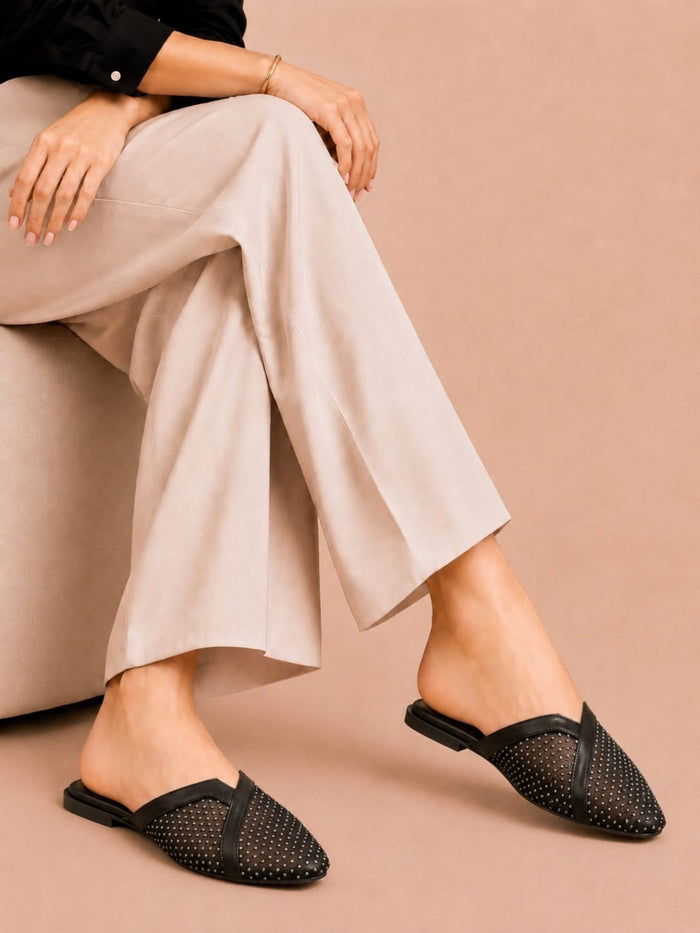 Blush Mesh Point - Black