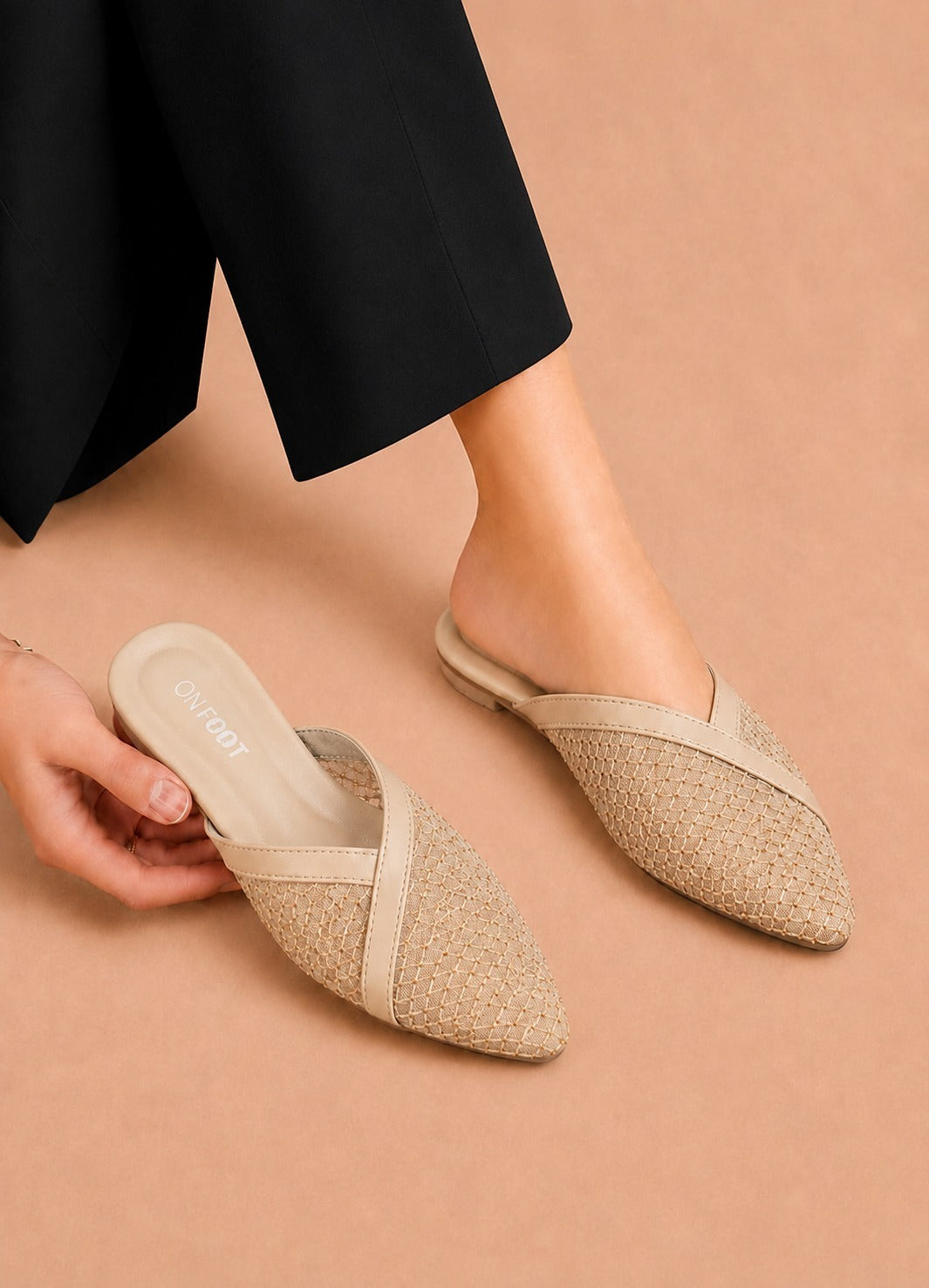 Blush Mesh Point - Fawn
