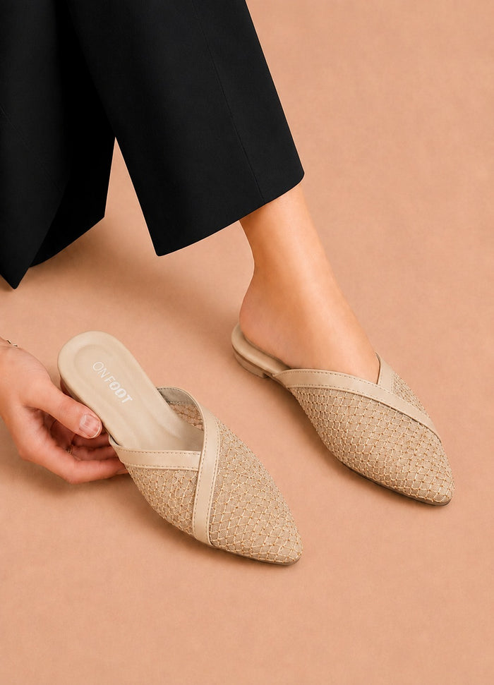 Blush Mesh Point - Fawn