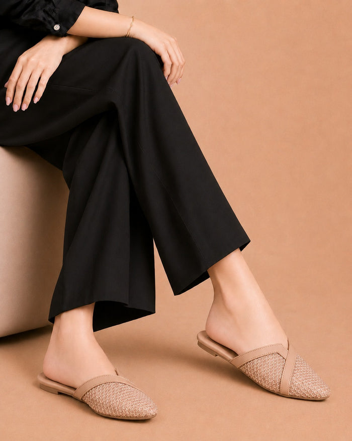 Blush Mesh Point - Fawn