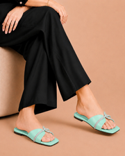Shimmer Steps rhinestone embellished flats by ON FOOT - view 9