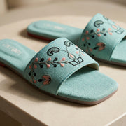 Velora Threadwork Comfort Slides