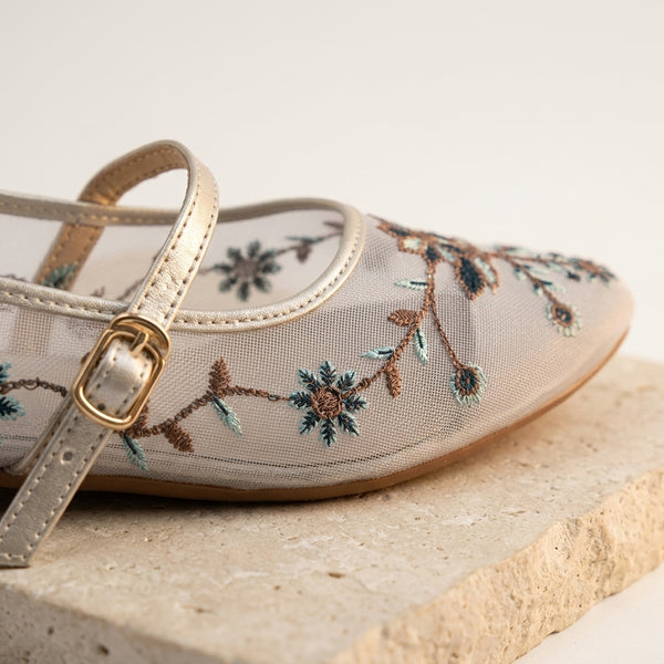 Midnight  Bloom Embroidered