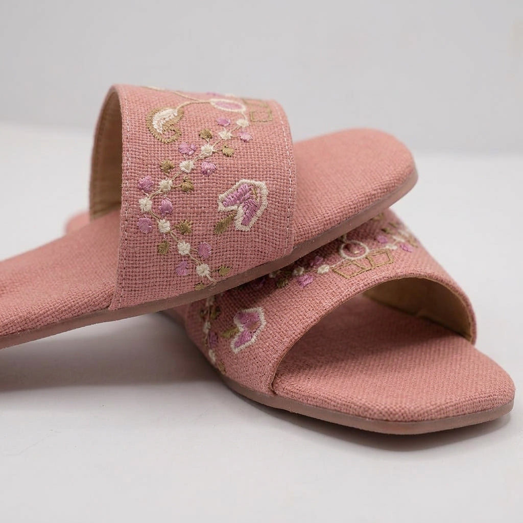 Velora Threadwork Comfort Slides